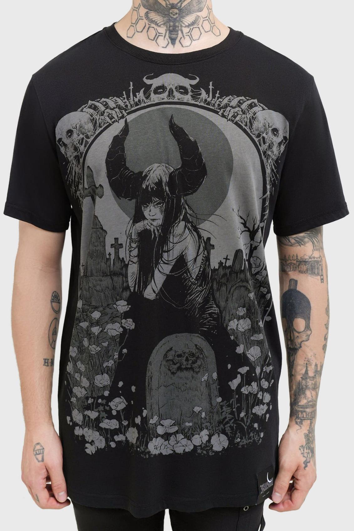 Men Graphic Tops | Killstar Hactor T-Shirt