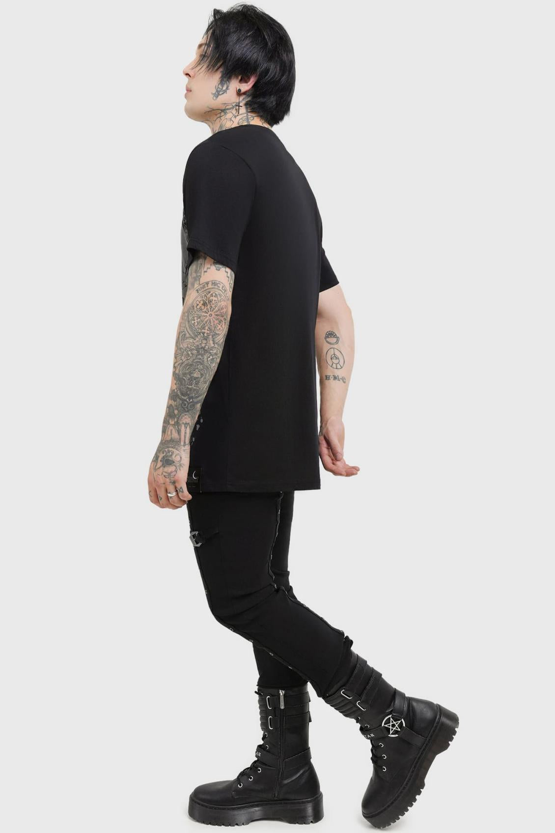 Men Graphic Tops | Killstar Hactor T-Shirt