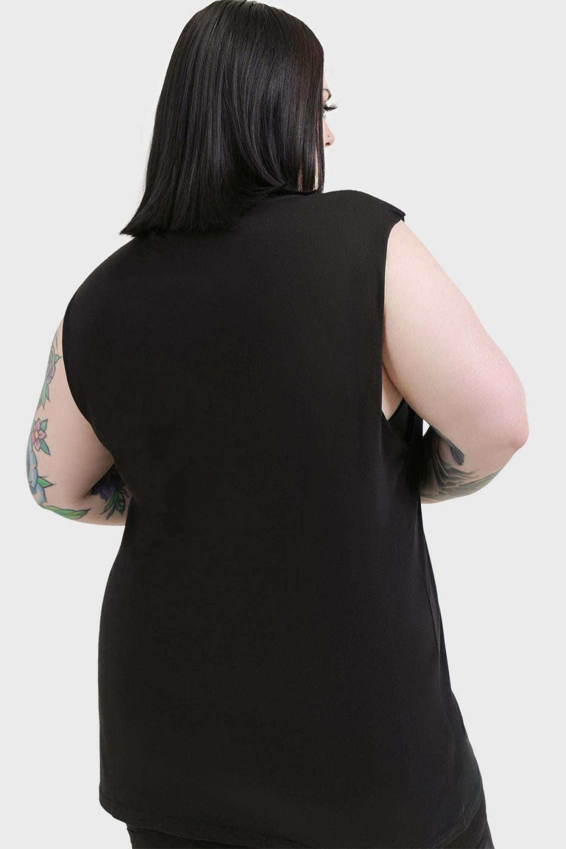 Men Graphic Tops | Killstar Midnight Snacks Graphic Vest