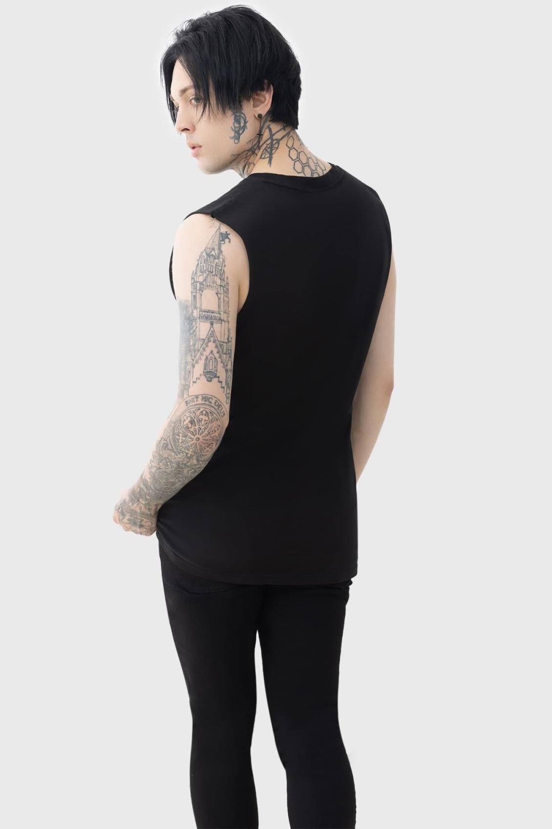 Men Graphic Tops | Killstar Midnight Snacks Graphic Vest