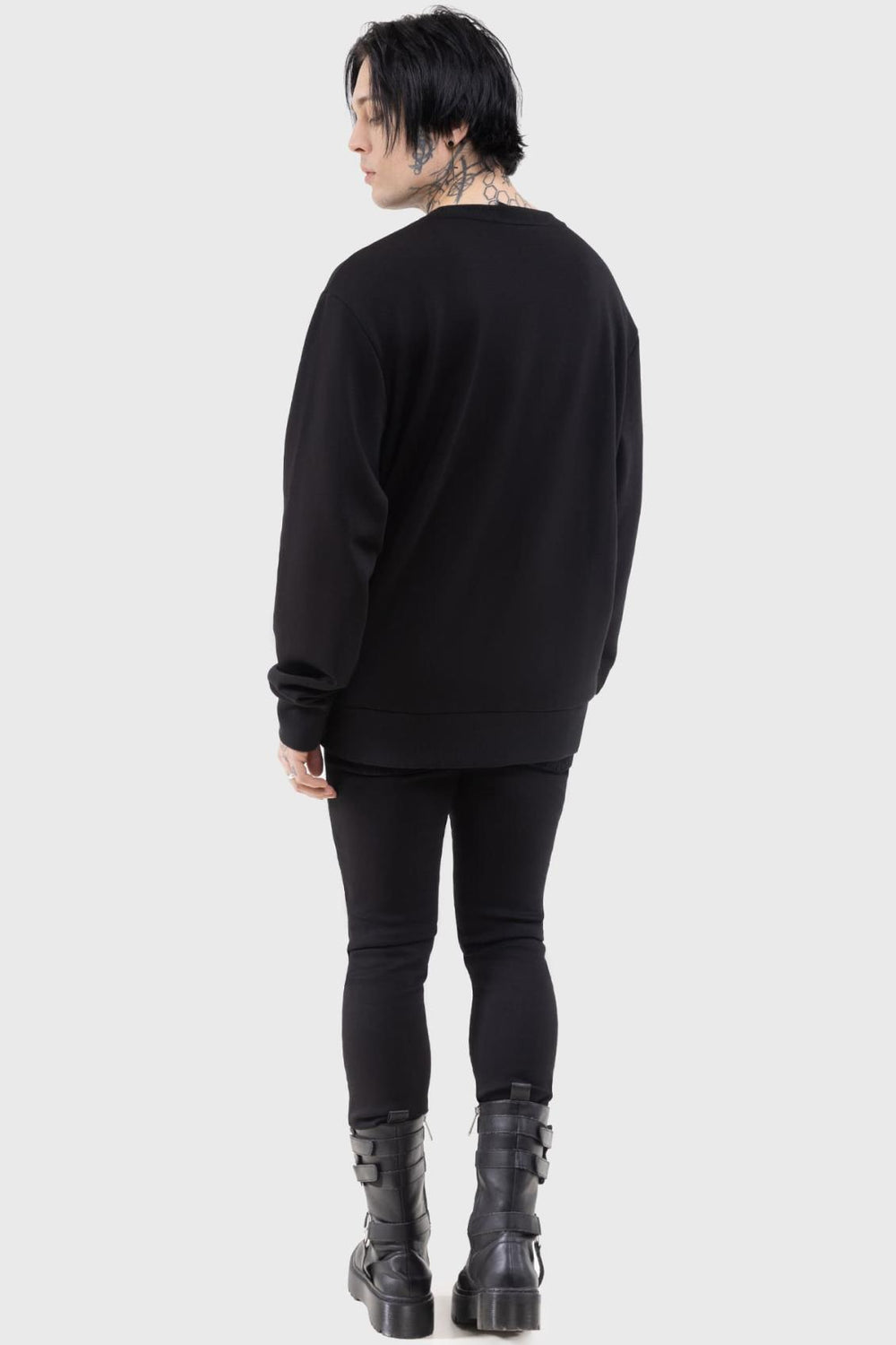 Men Graphic Tops | Killstar Most Wanted Sweatshirt