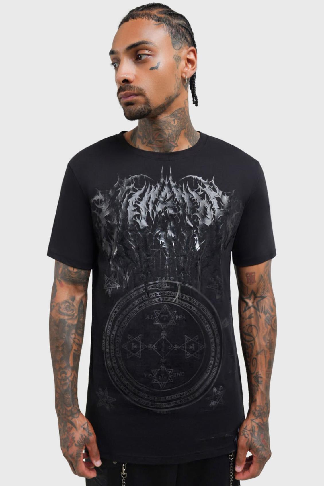 Men Graphic Tops | Killstar Neither Nights T-Shirt