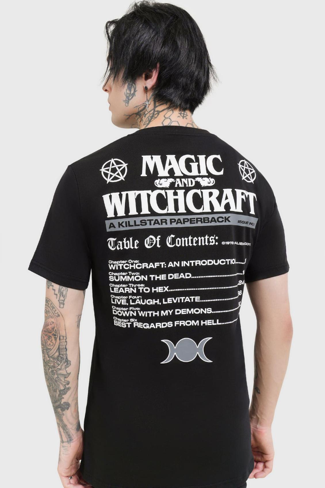 Men Graphic Tops | Killstar Paperback T-Shirt