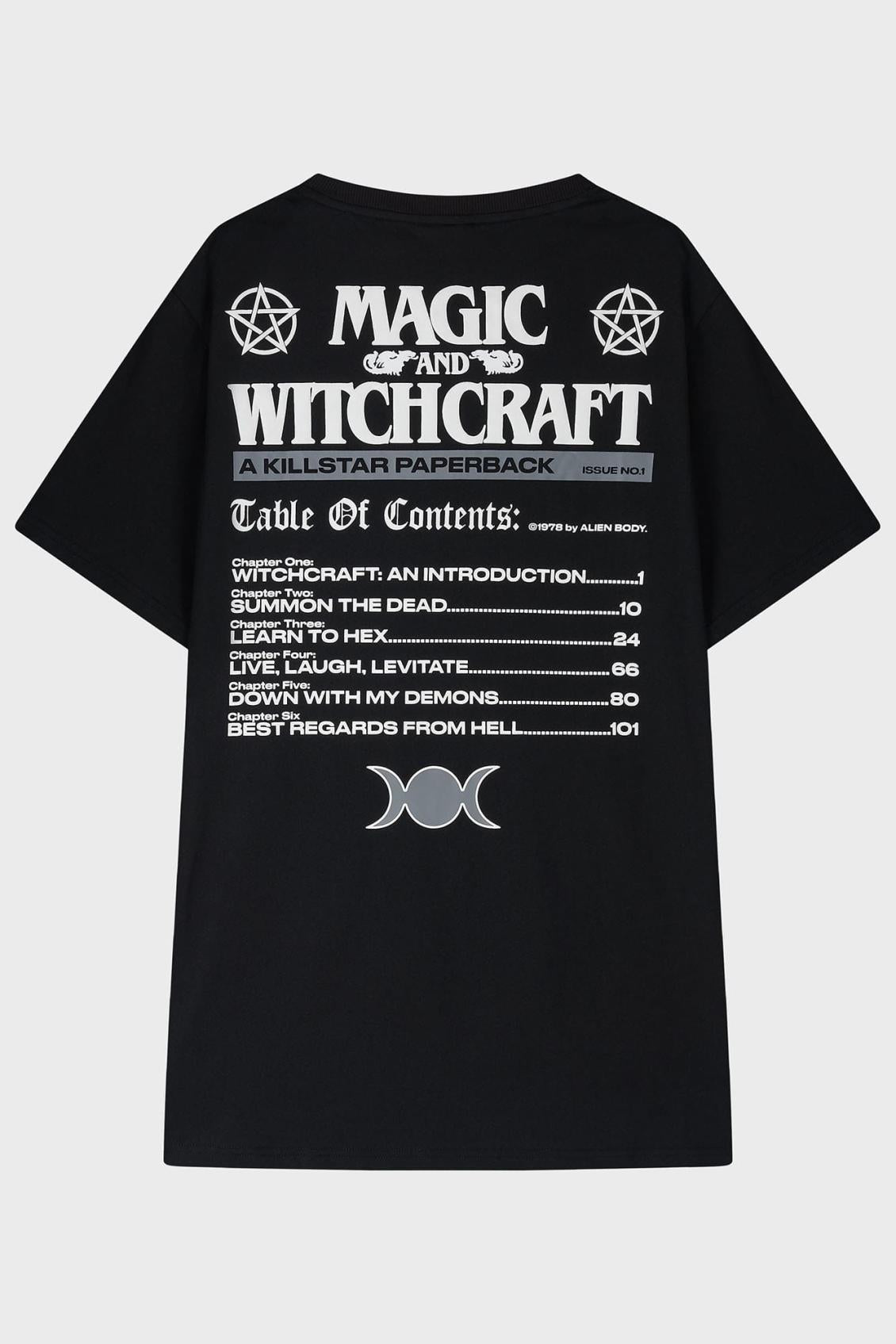 Men Graphic Tops | Killstar Paperback T-Shirt