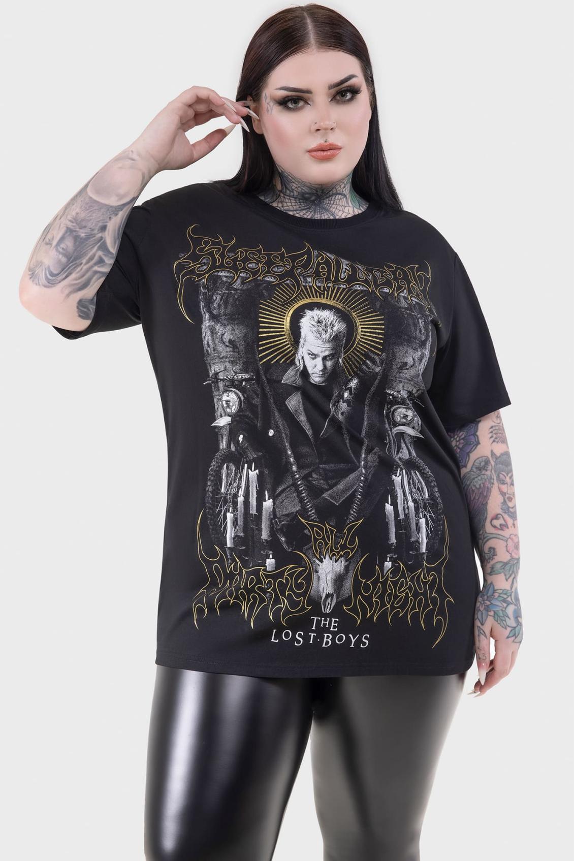 Men Graphic Tops | Killstar Sleep All Day T Shirt