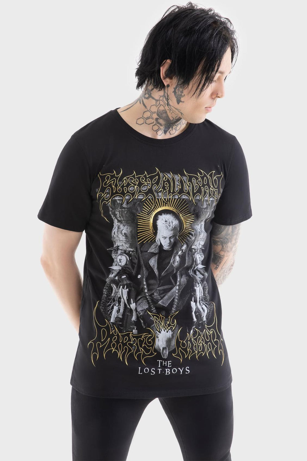 Men Graphic Tops | Killstar Sleep All Day T Shirt