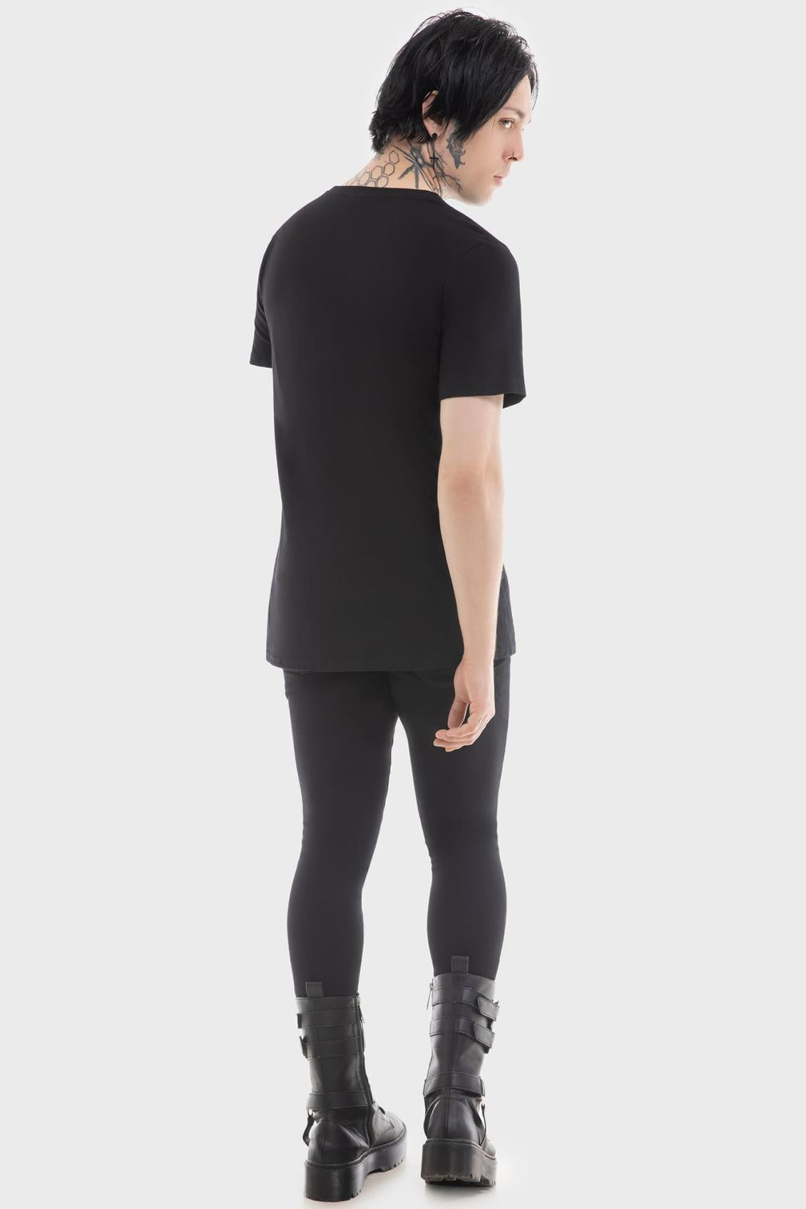 Men Graphic Tops | Killstar Sleep All Day T Shirt