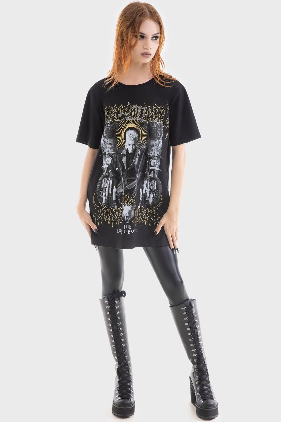 Men Graphic Tops | Killstar Sleep All Day T Shirt
