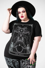 Men Graphic Tops | Killstar Soul Card T-Shirt