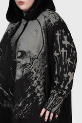 Men Hoodies | Killstar Cross The Bear Longline Hoodie