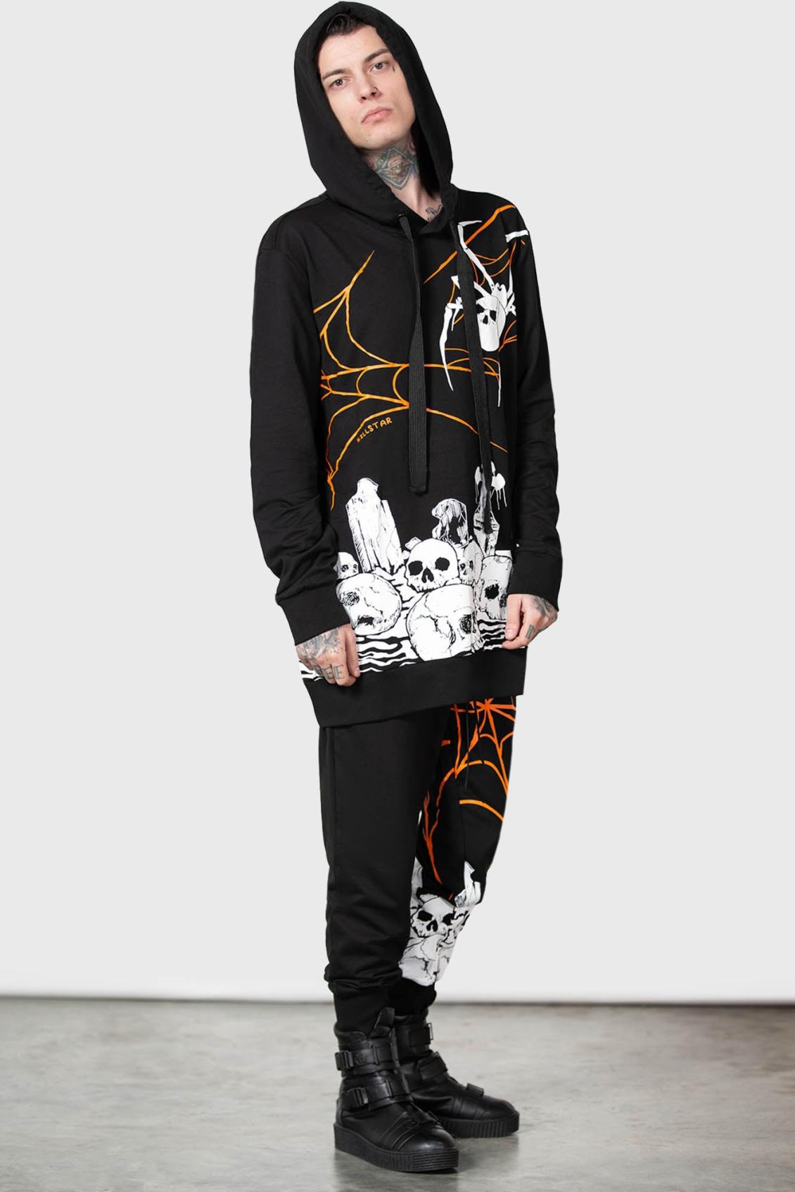 Men Hoodies | Killstar Pumpkin Reaper Hoodie