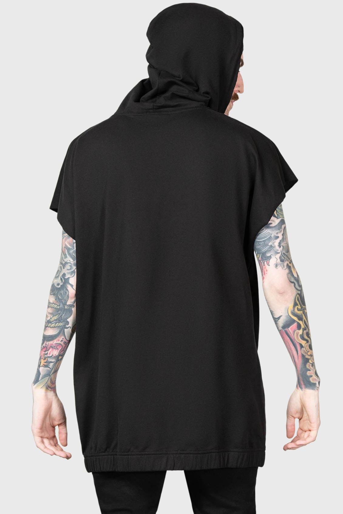 Men Hoodies | Killstar Skonnad Sleeveless Hoodie