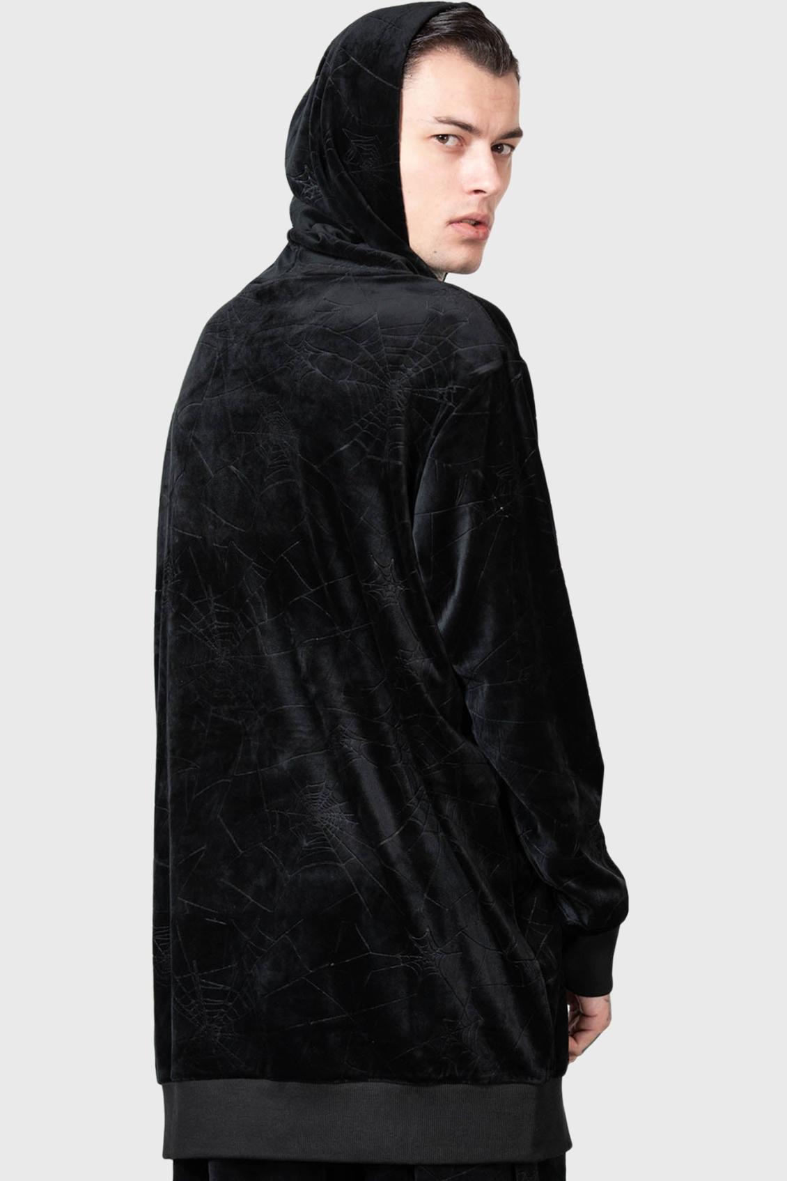 Men Hoodies | Killstar Webmare Longline Hoodie
