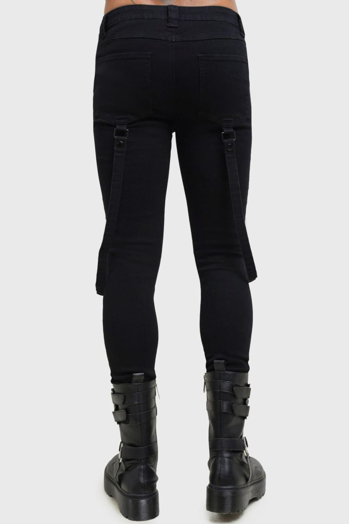 Men Jeans &amp; Trousers | Killstar Kihilist Bondage Trousers