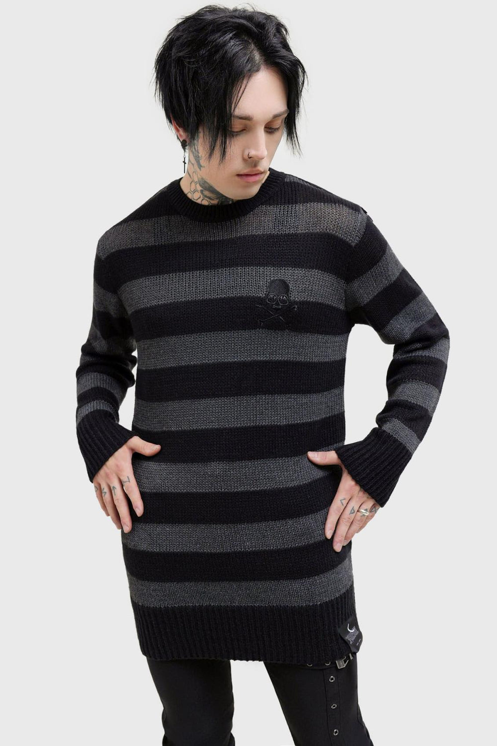 Men Knitwear | Killstar Alleyfade Sweater