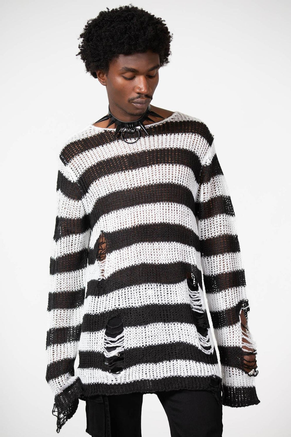 Men Knitwear | Killstar Emo Knit Sweater