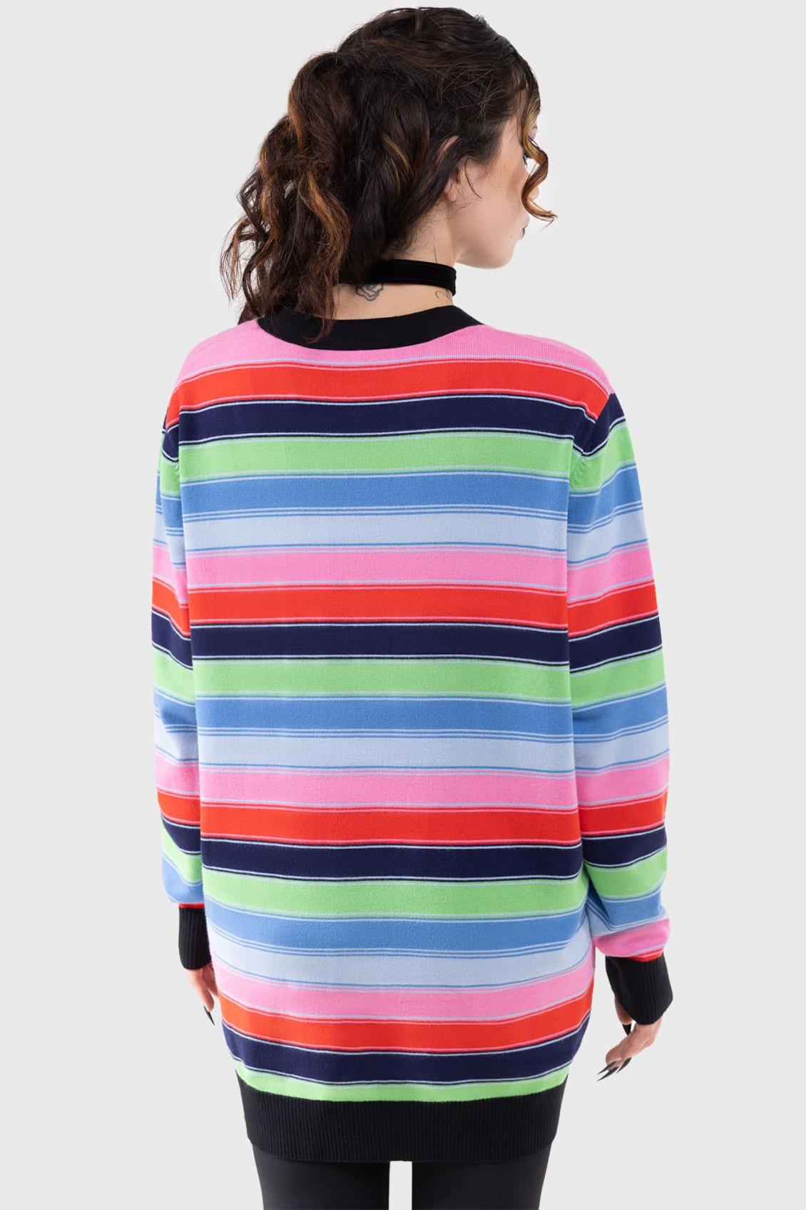 Men Knitwear | Killstar Good Guys Finish Last Knit Cardigan