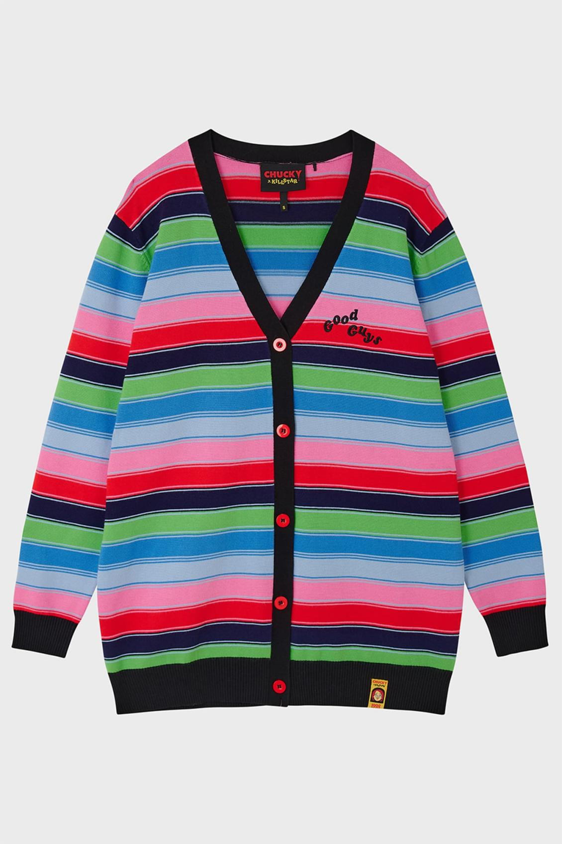 Men Knitwear | Killstar Good Guys Finish Last Knit Cardigan