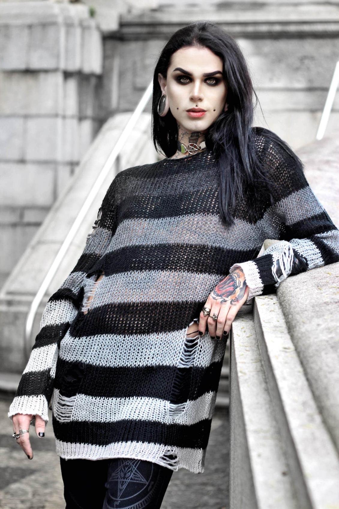 Men Knitwear | Killstar Grady Knit Sweater