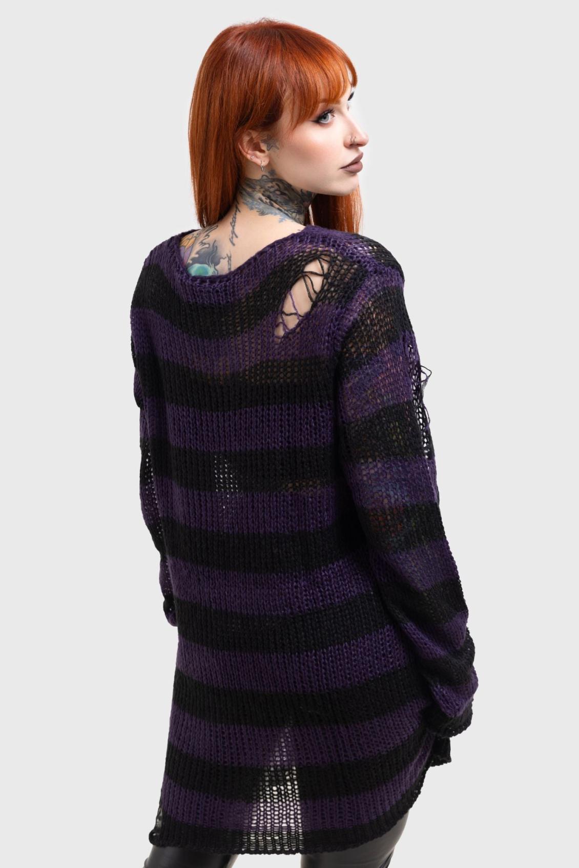 Men Knitwear | Killstar Graph Knit Sweater