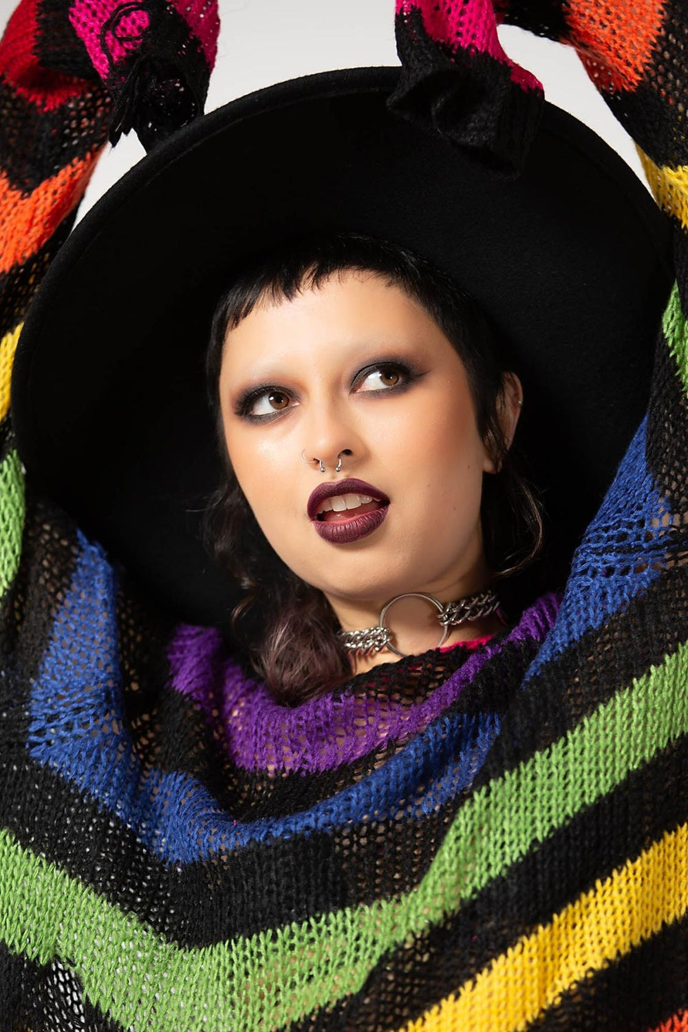 Men Knitwear | Killstar Over The Rainbow Knit Sweater