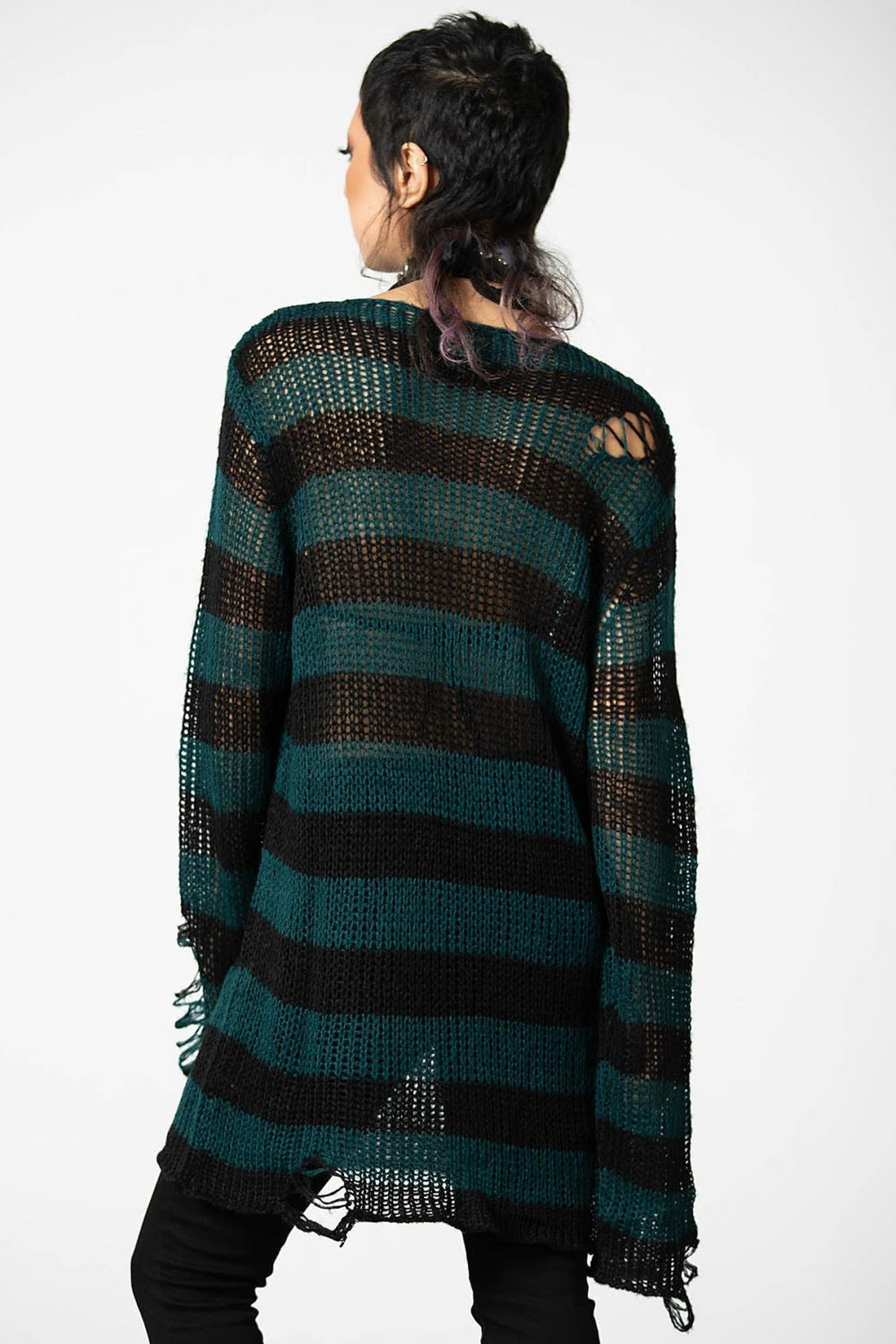 Men Knitwear | Killstar Sea Punk Knit Sweater