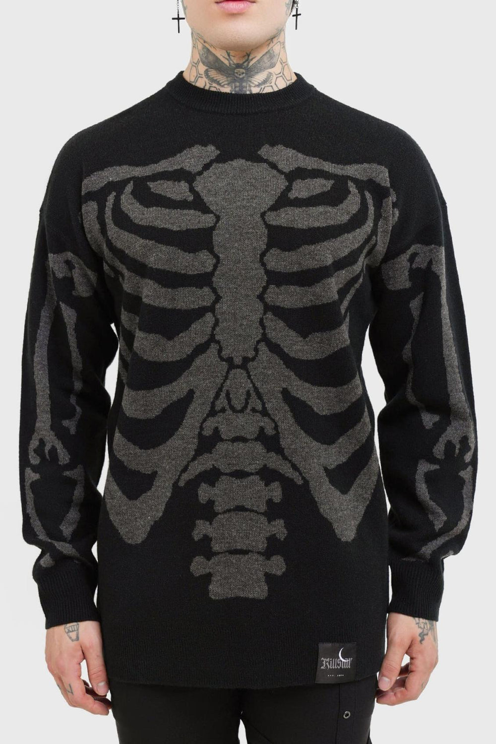 Men Knitwear | Killstar Skellie Sweater