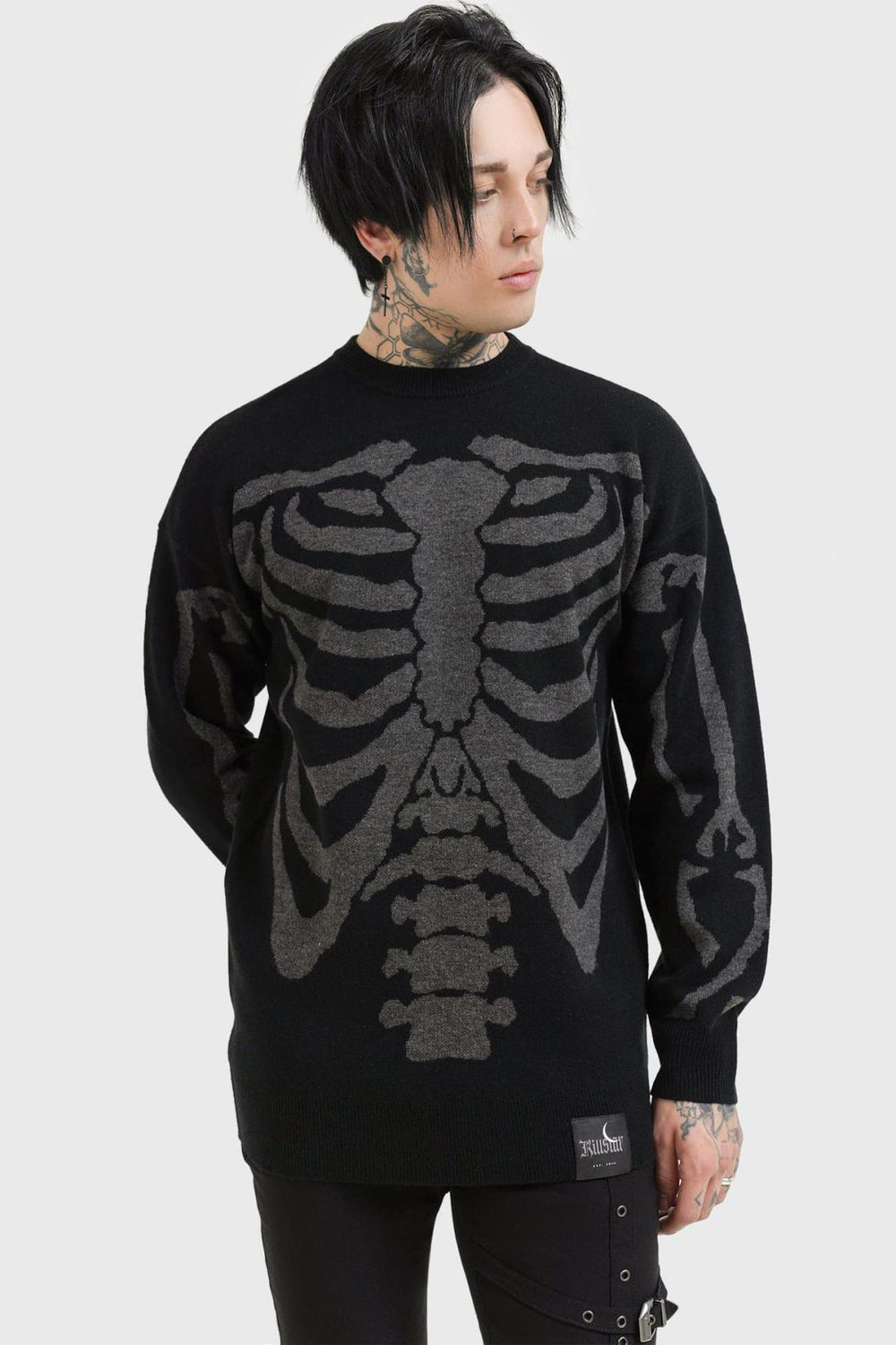 Men Knitwear | Killstar Skellie Sweater