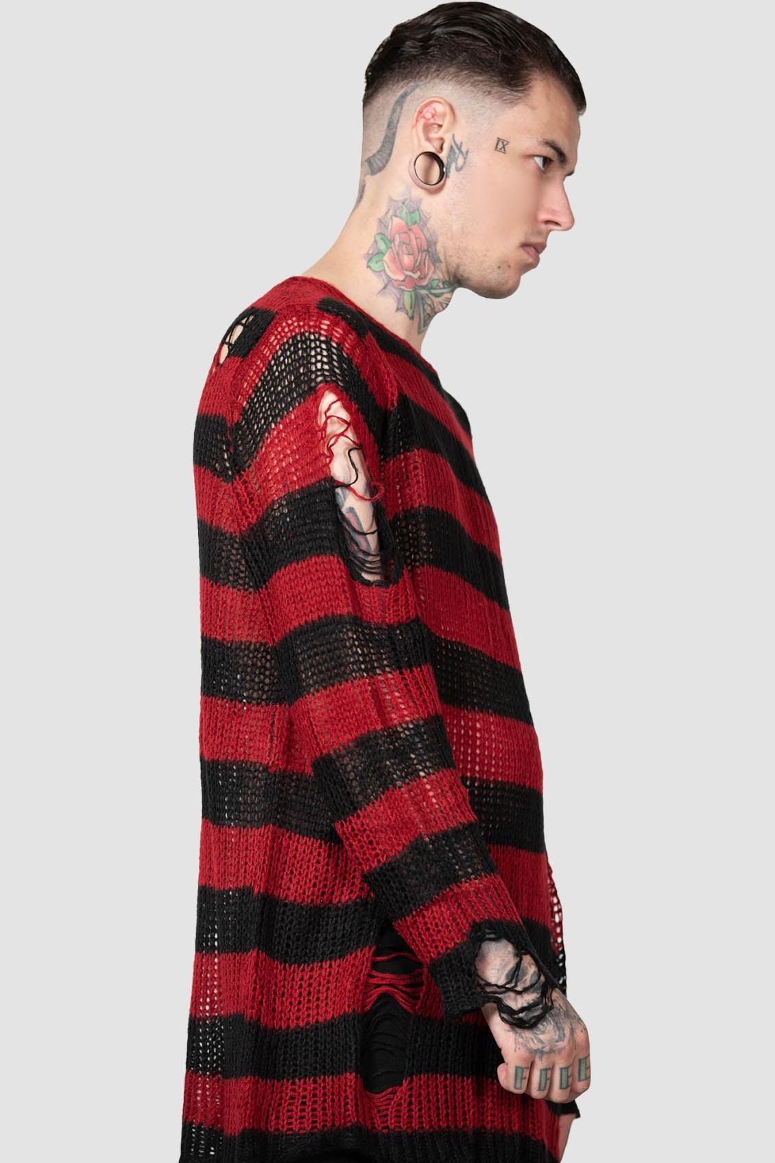 Men Knitwear | Killstar Total Horror Knit Sweater