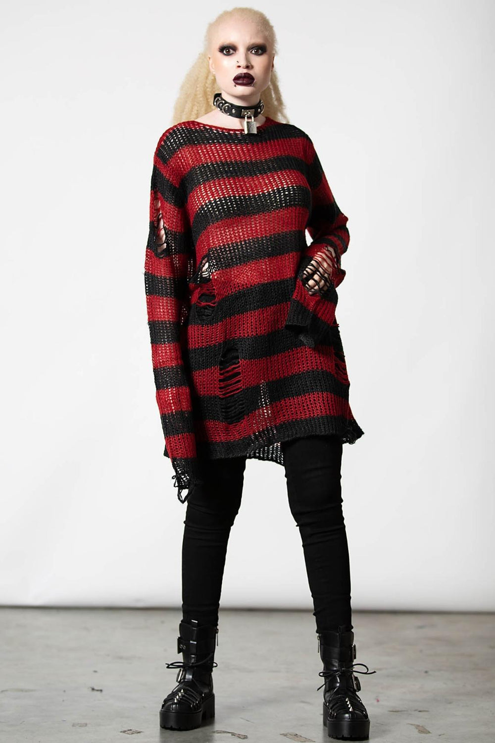 Men Knitwear | Killstar Total Horror Knit Sweater