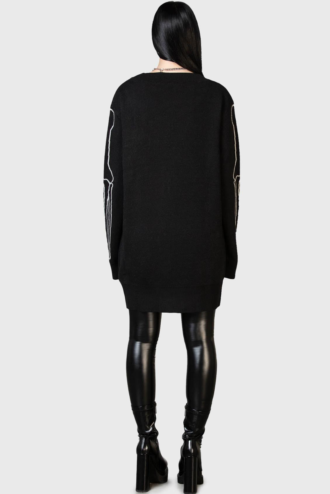 Men Knitwear | Killstar Your Remains Cardigan