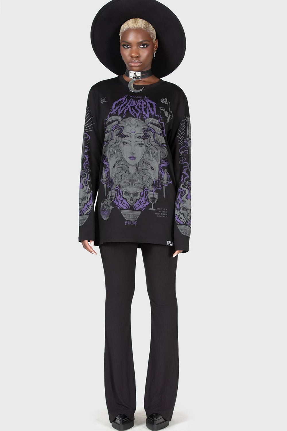 Men Long Sleeves | Killstar Allergra Long Sleeve Top