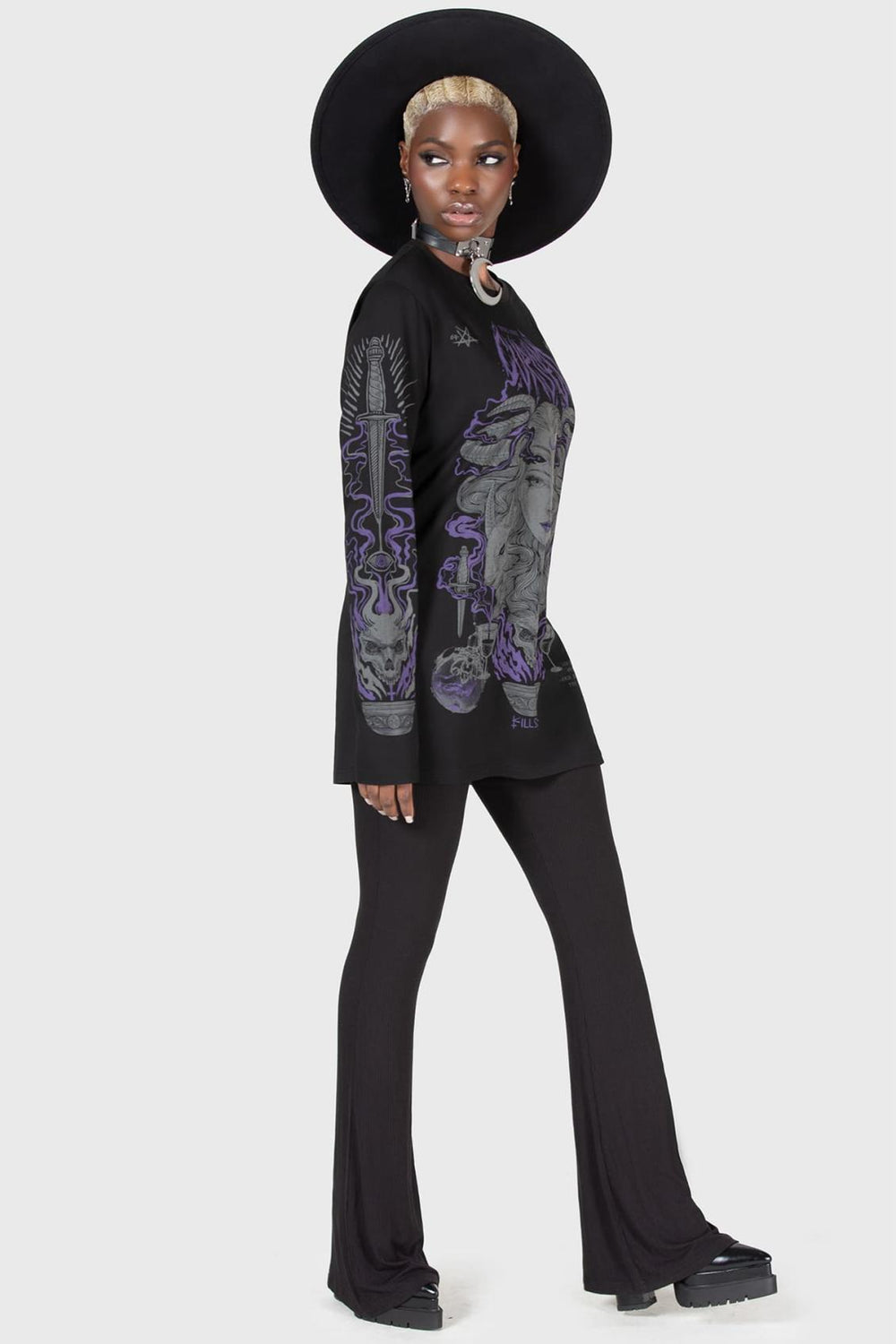 Men Long Sleeves | Killstar Allergra Long Sleeve Top