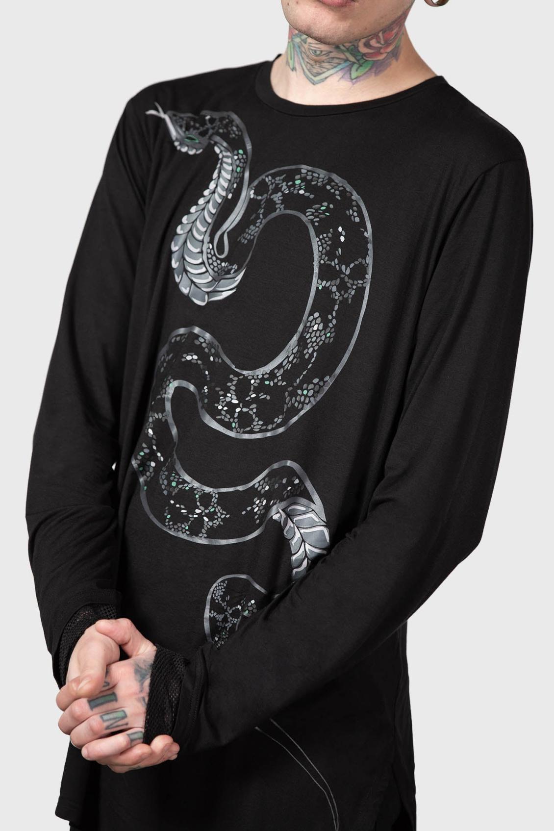 Men Long Sleeves | Killstar Aniliidae Top