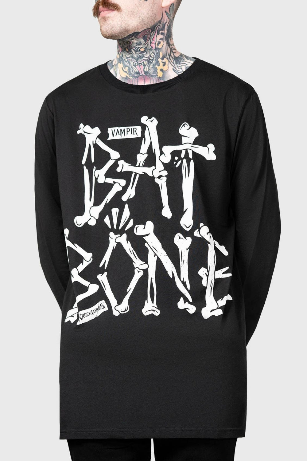 Men Long Sleeves | Killstar Batbone Long Sleeve Top