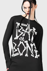 Men Long Sleeves | Killstar Batbone Long Sleeve Top