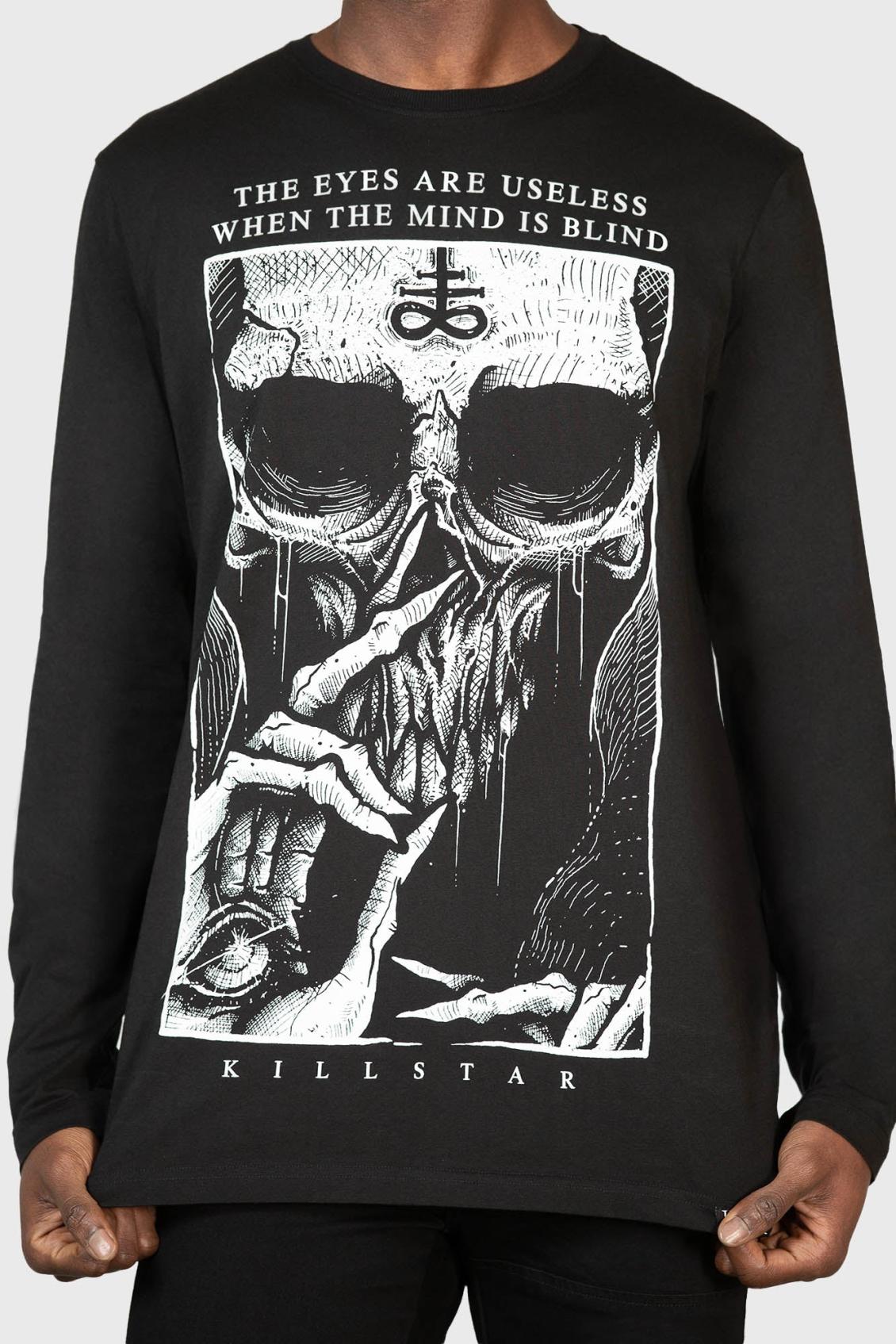 Men Long Sleeves | Killstar Blind Mind Long Sleeve Top