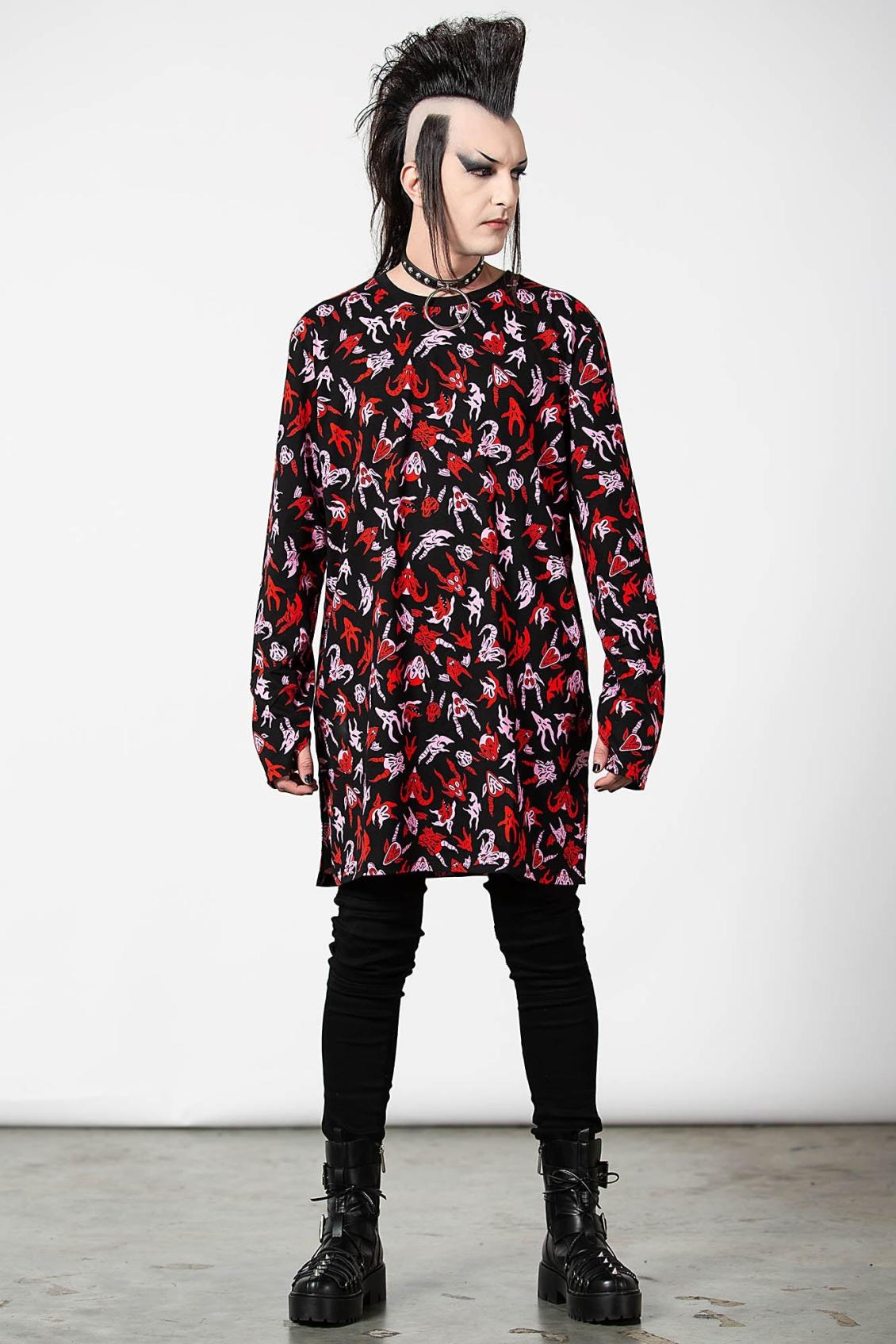 Men Long Sleeves | Killstar Demoniac Long Sleeve Top