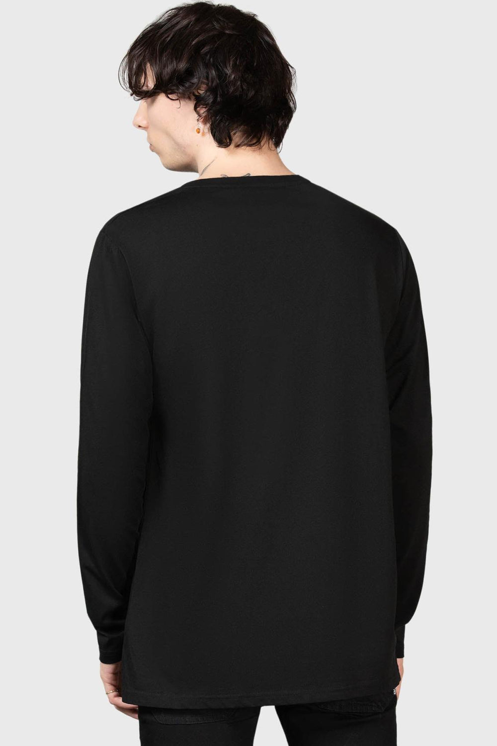Men Long Sleeves | Killstar Warned Long Sleeve Top