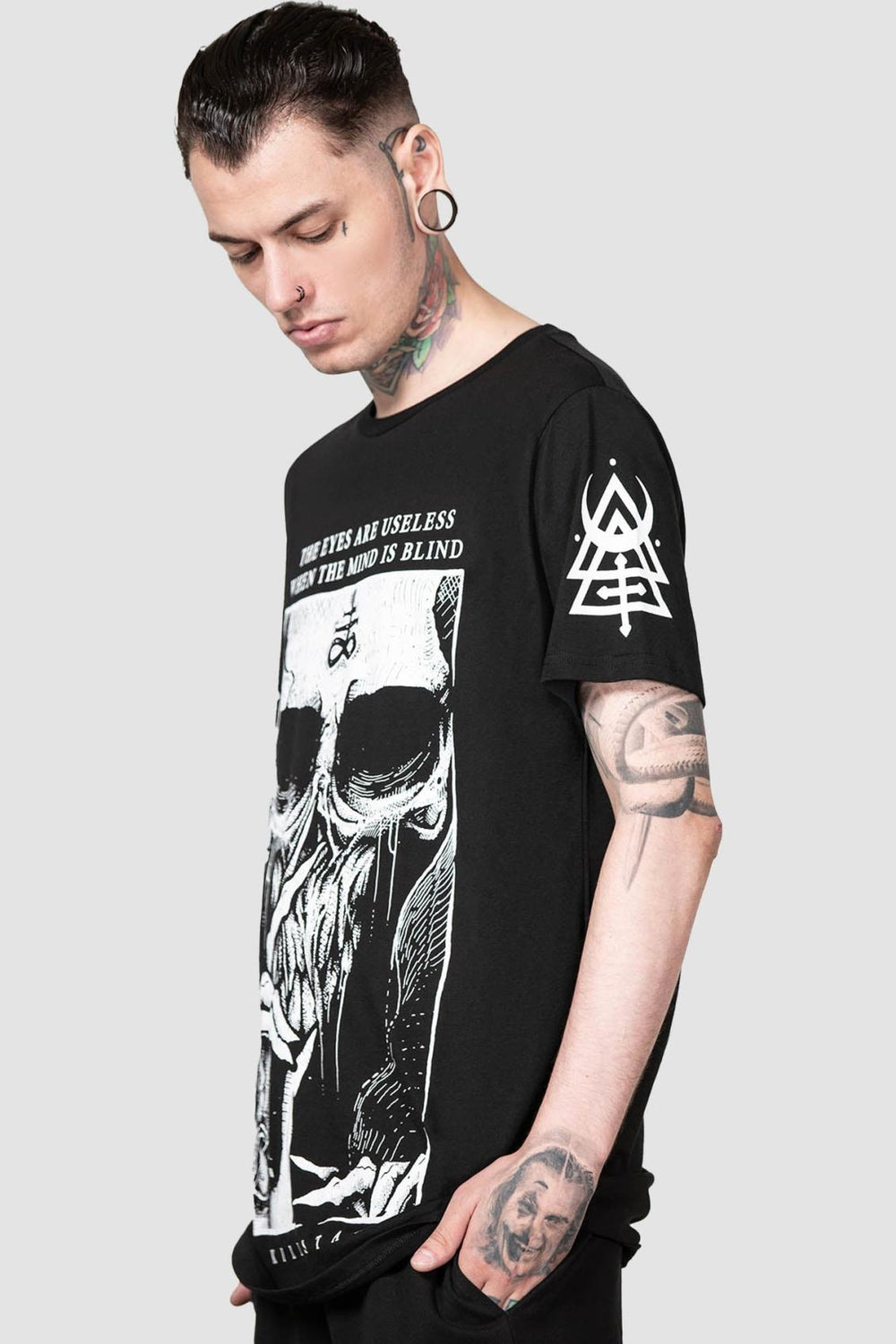 Men T-Shirts &amp; Vests | Killstar Blind Mind T-Shirt [B]