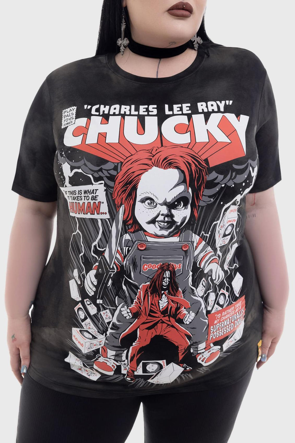 Men T-Shirts &amp; Vests | Killstar Charles Lee Ray T-Shirt