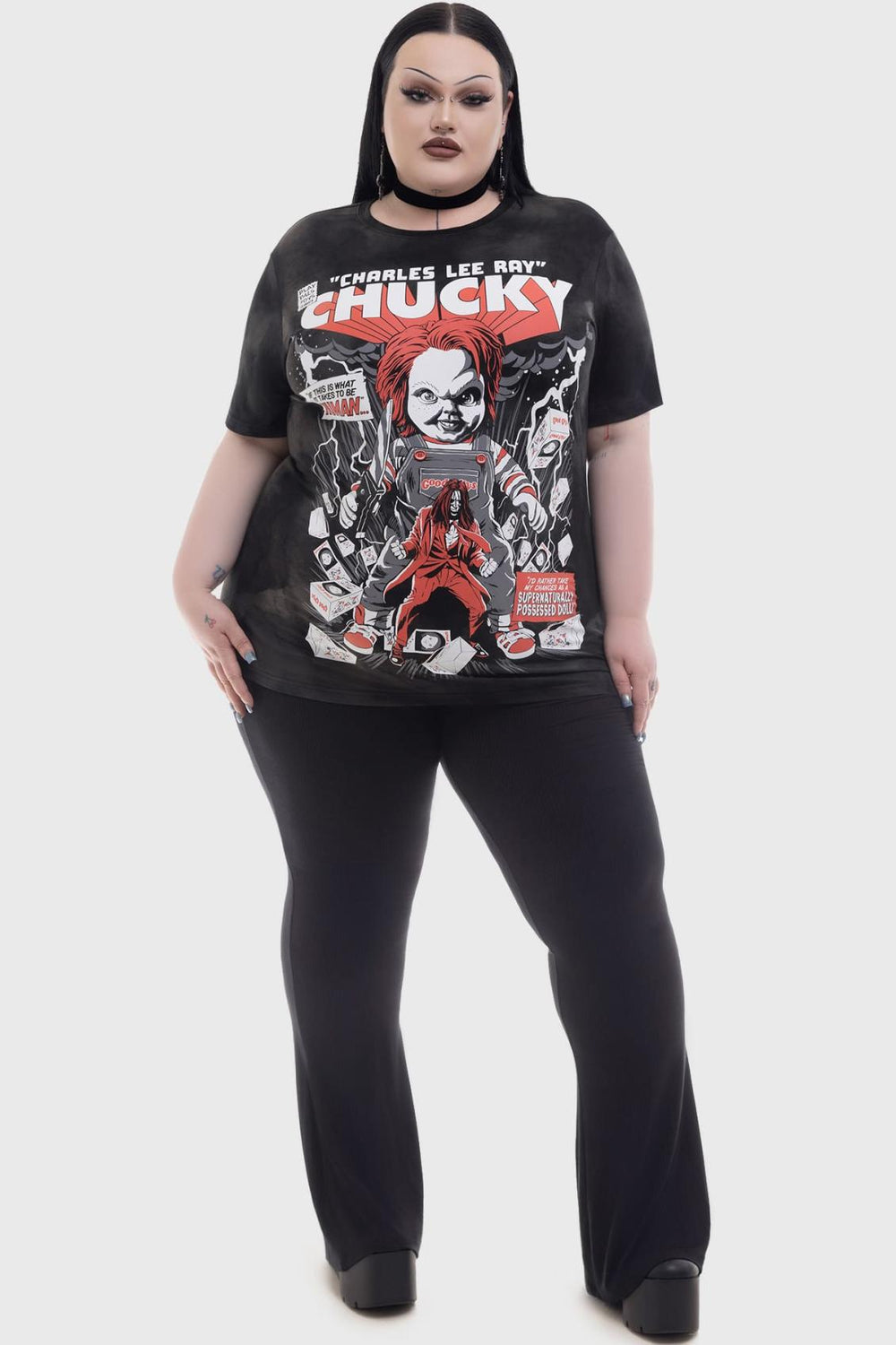 Men T-Shirts &amp; Vests | Killstar Charles Lee Ray T-Shirt