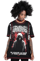 Men T-Shirts &amp; Vests | Killstar Departed Oversized Top