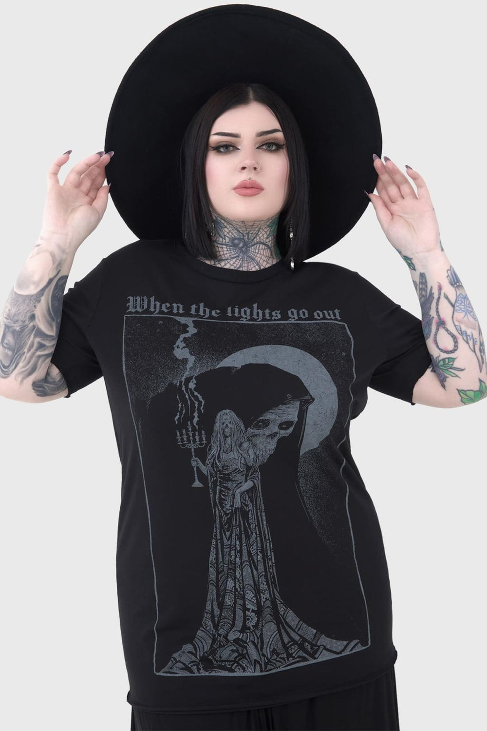 Men T-Shirts &amp; Vests | Killstar Lights Out T-Shirt