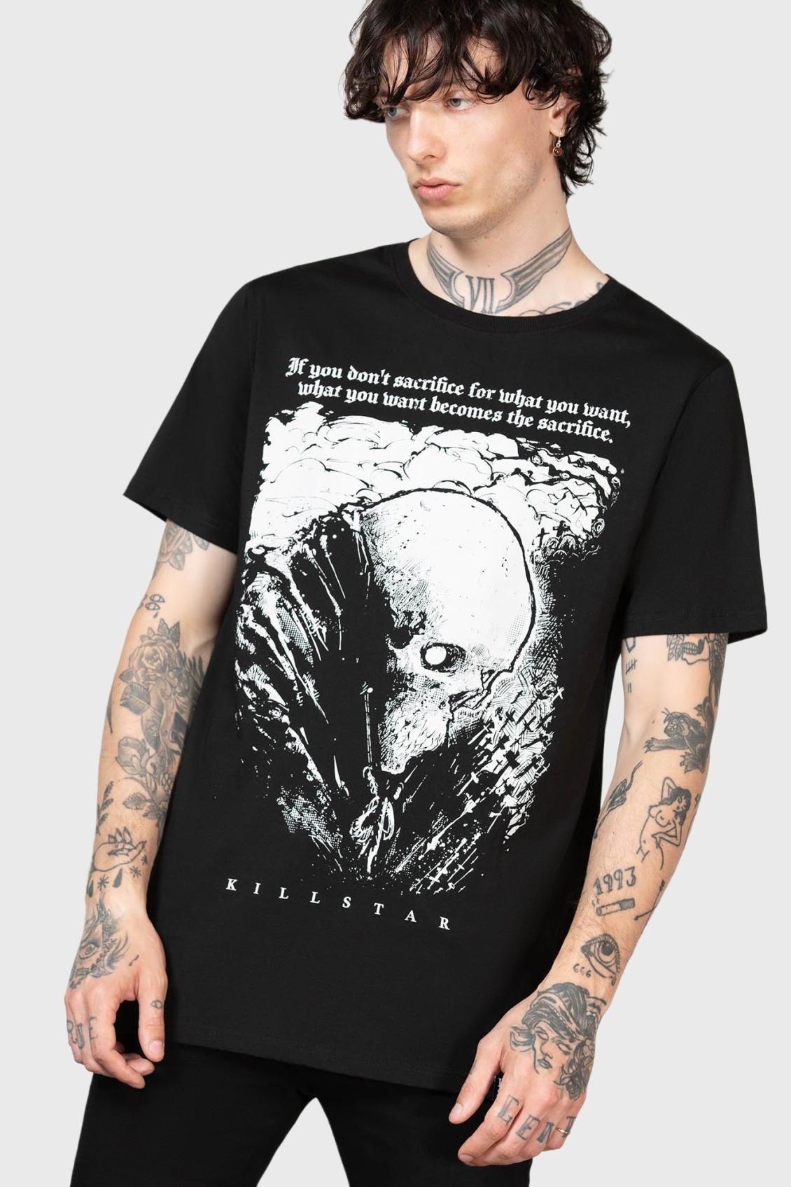 Men T-Shirts &amp; Vests | Killstar Lonely Dark T-Shirt