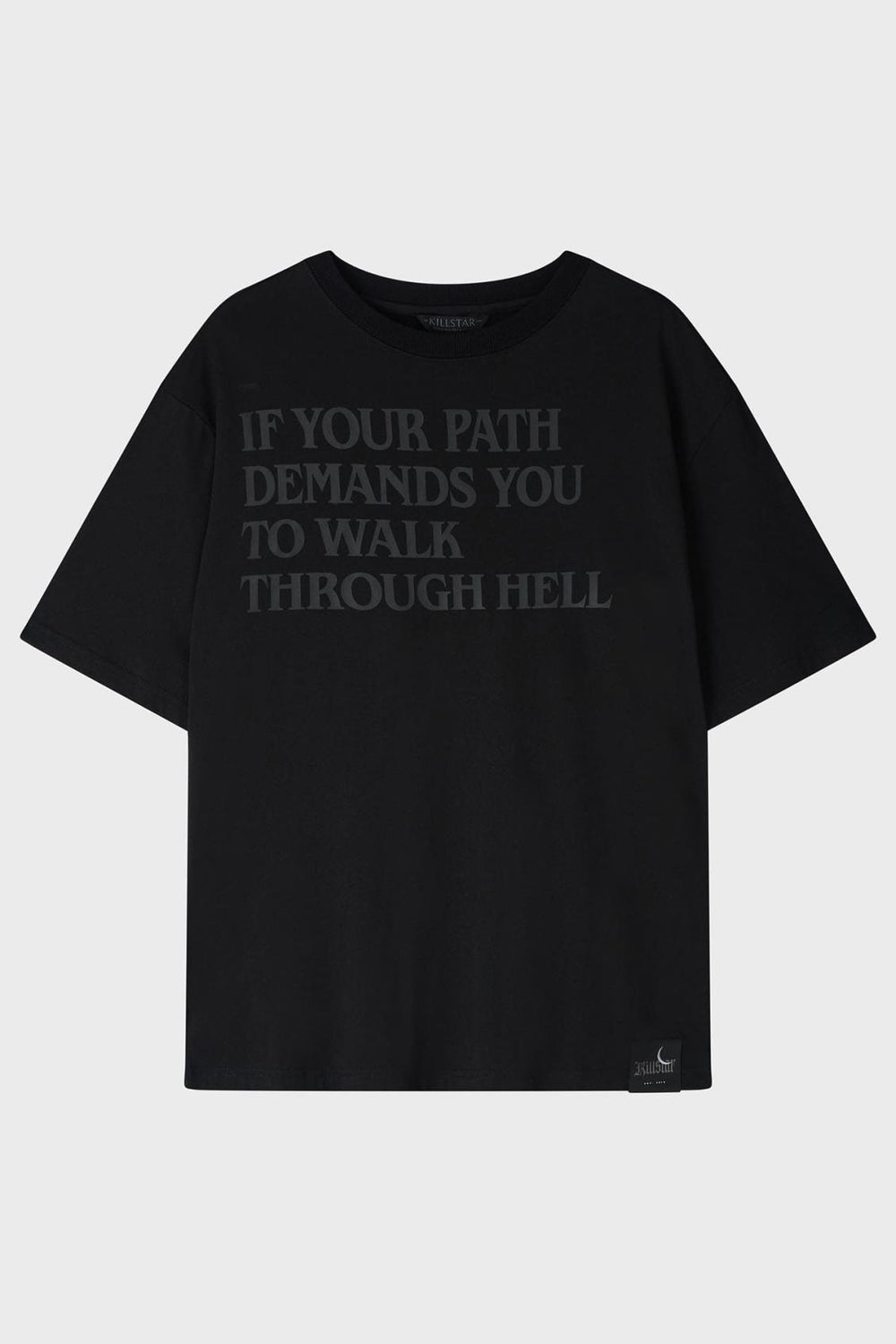 Men T-Shirts &amp; Vests | Killstar Walk Thru Hell Boxy T-Shirt