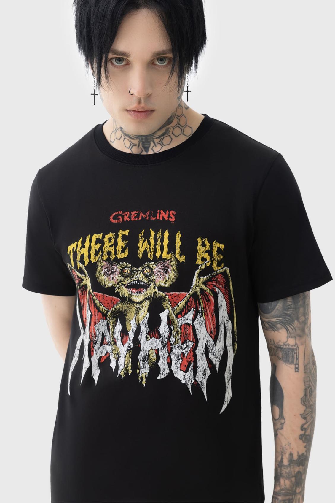 Men T-Shirts &amp; Vests | Killstar Will Be Mayhem T Shirt