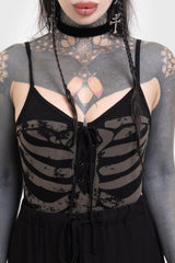 Women Bodysuits | Killstar Bone Chiller Bodysuit