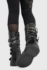 Women Boots | Killstar Blood Grunge Boots