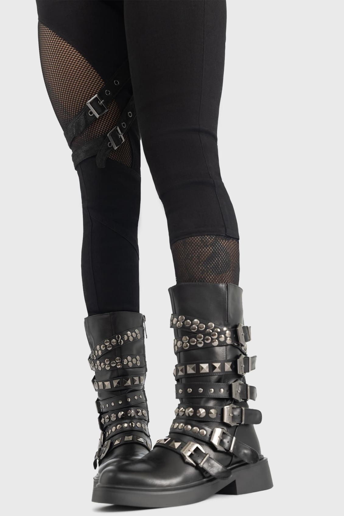 Women Boots | Killstar Blood Grunge Boots